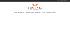 Desktop Screenshot of phoenixhcs.com